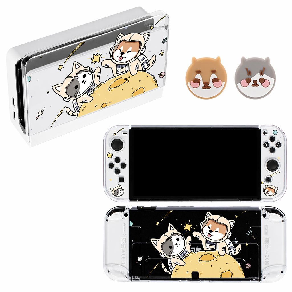 Cute Animal Nintendo Switch OLED Set B
