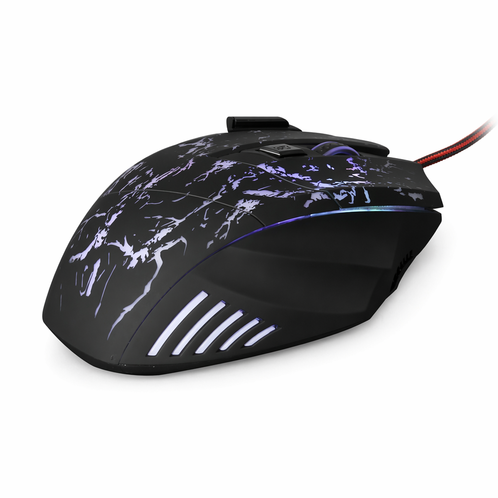 LED Wired Gaming Mouse with 7 Buttons Default
