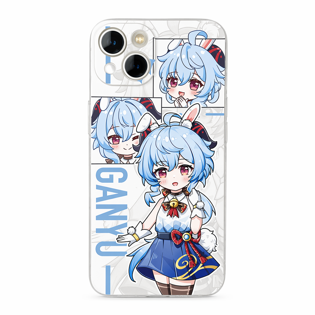 Genshin Impact Animal Ear Phone Cases Ganyu