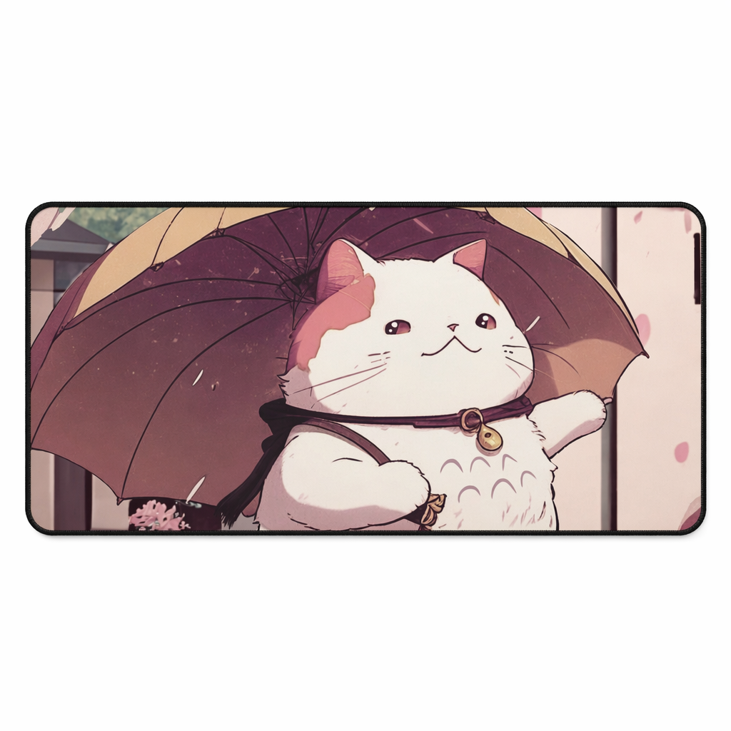 Large Mouse Pad for Anime Cat Lovers Default