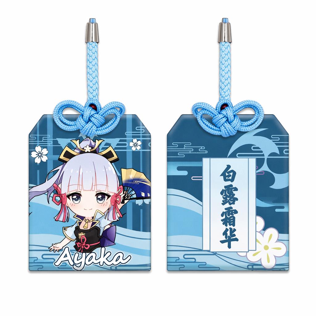 Genshin Impact Omamori Charms for Protection Kamisato Ayaka