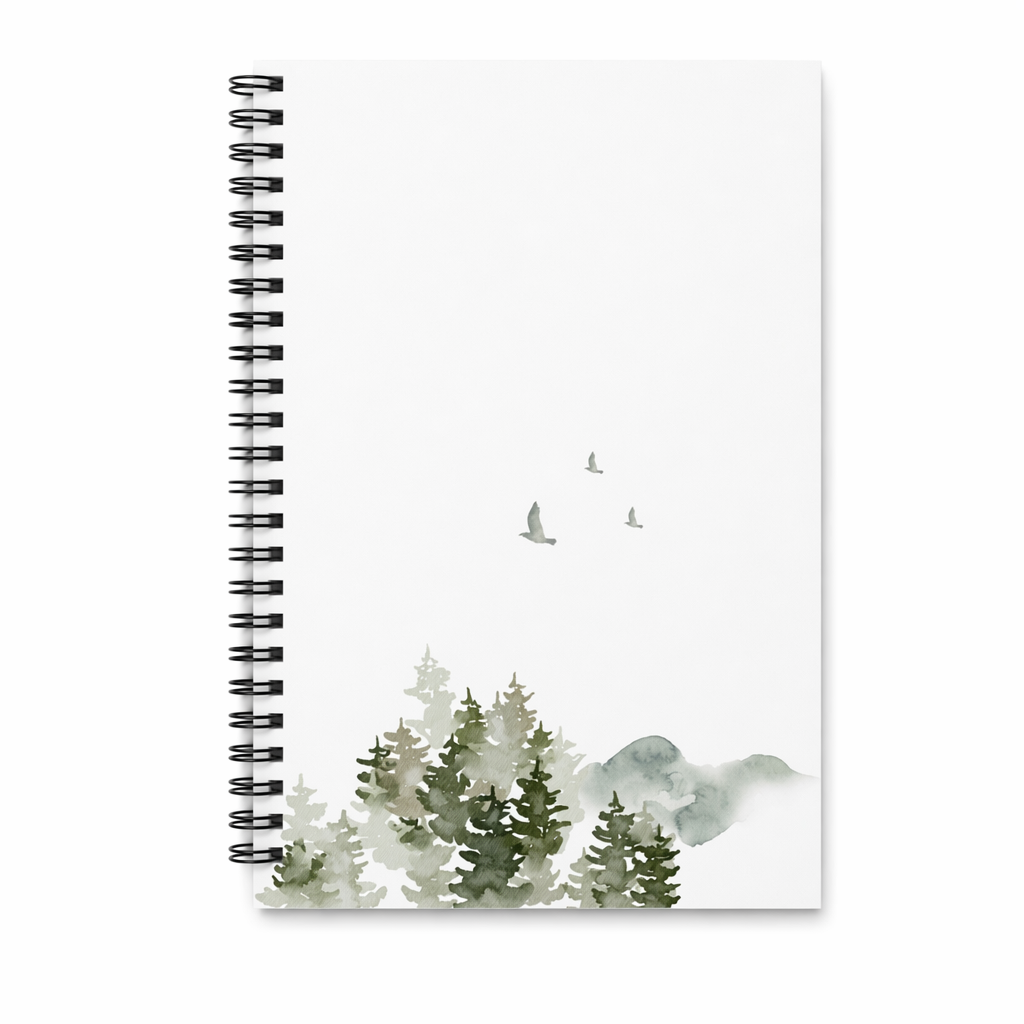 Spiral Notebook for Birds and Nature Default