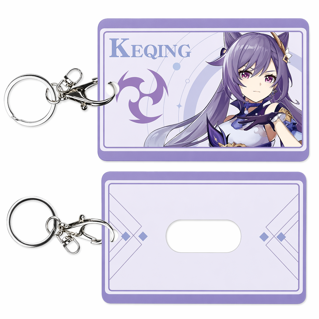 Genshin Impact Card Holders - 6 Designs Keqing
