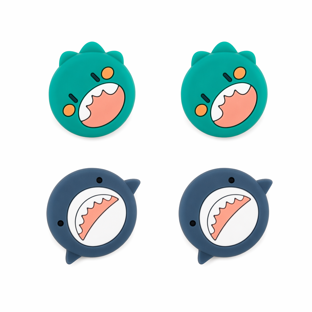 Cute Animal Switch Thumb Grips Set A