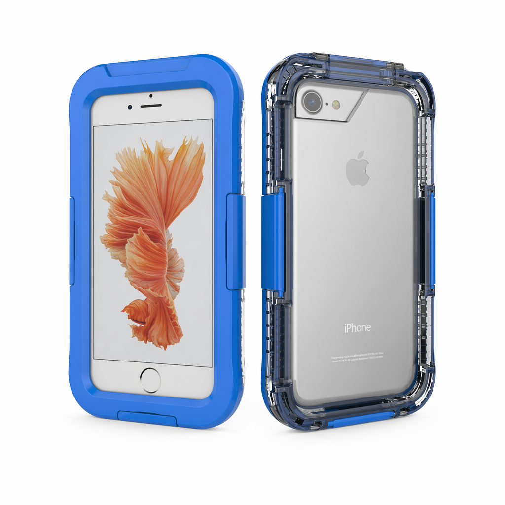 Water-Resistant Durable Protective Cover for iPhone 7, 7 Plus, 8, 8 Plus Dark Blue