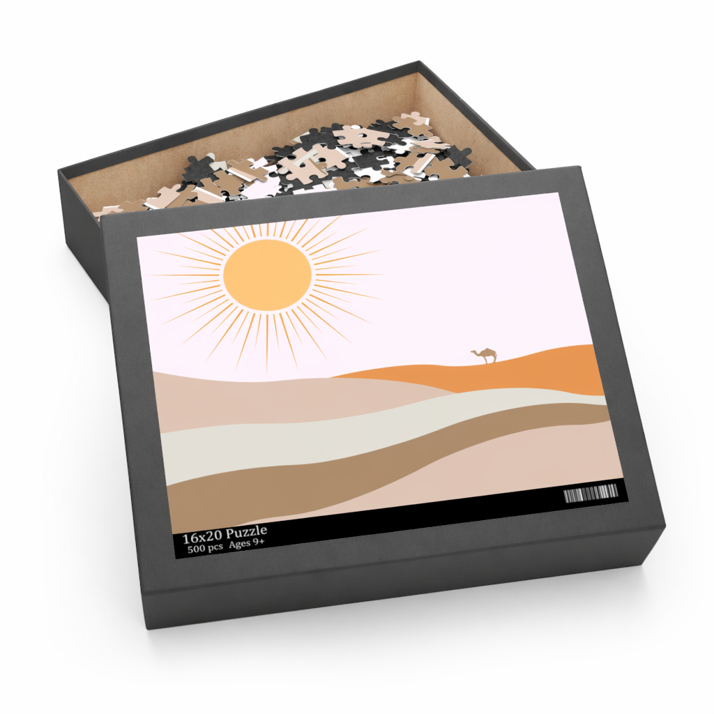 Artistic Jigsaw Puzzle - 500 Pieces for the Sunlit Sands Default