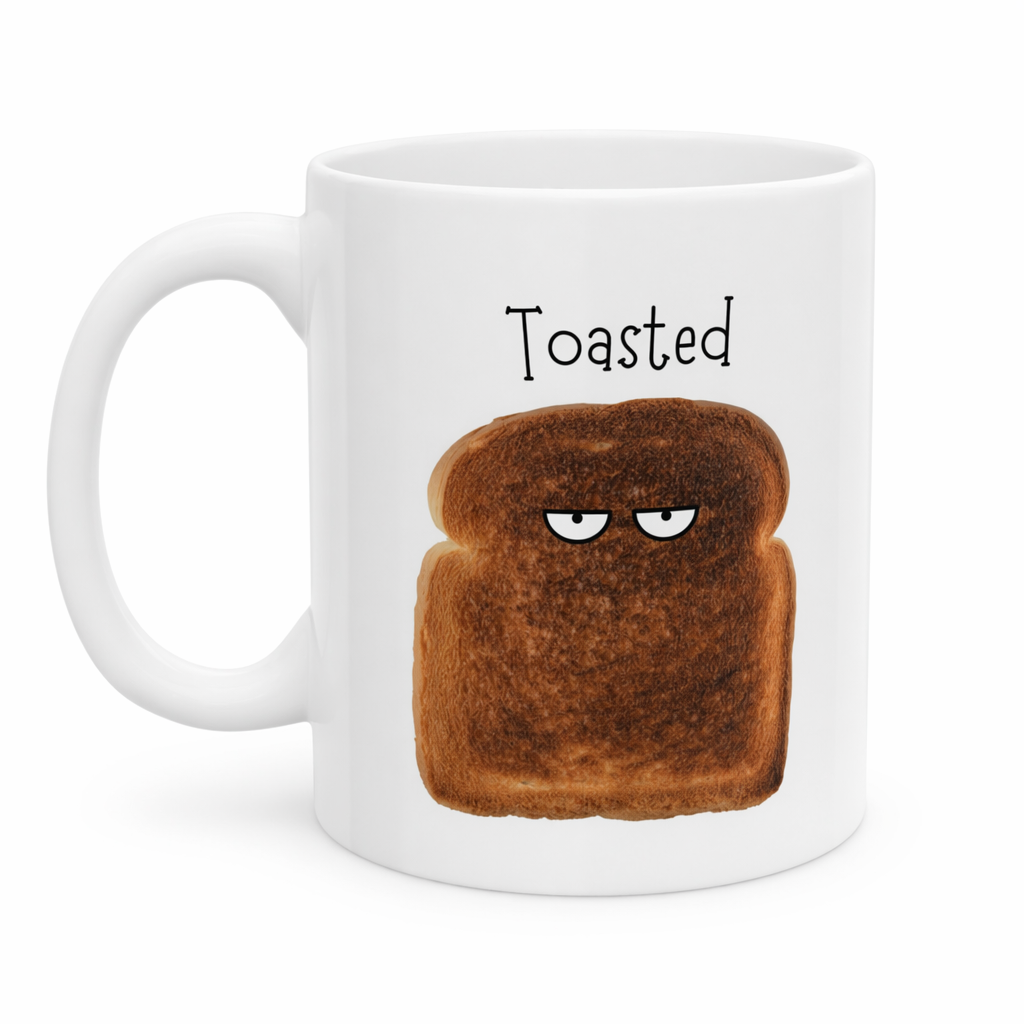 Novelty Mug - Toast That's Burnt Default
