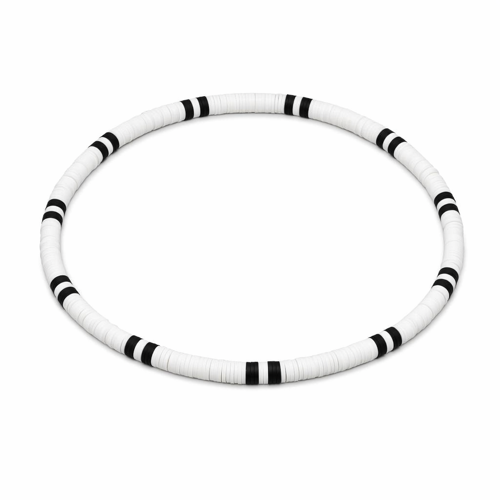 Beaded Necklace for Men Black