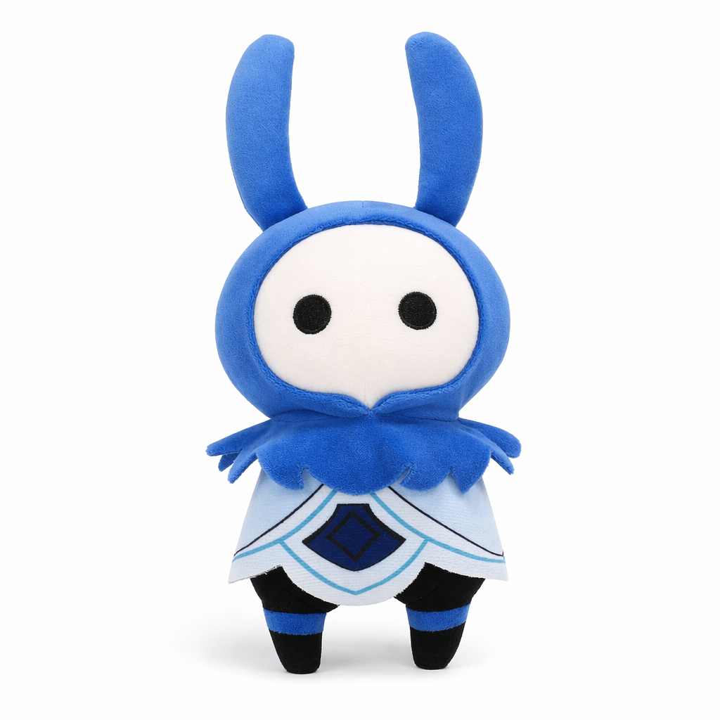 Genshin Impact Abyss Mages Plushie: Highly Detailed Embroidered Gift Blue