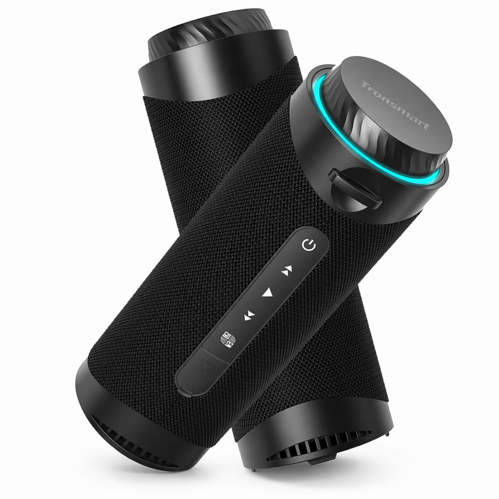 360 degrees Surround Sound Bluetooth Speaker with Dragon Design Default