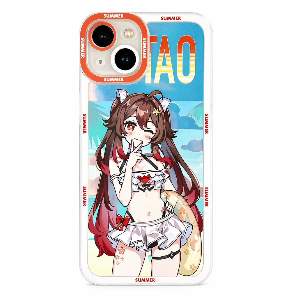 Genshin Impact Summer Phone Cases Hu Tao