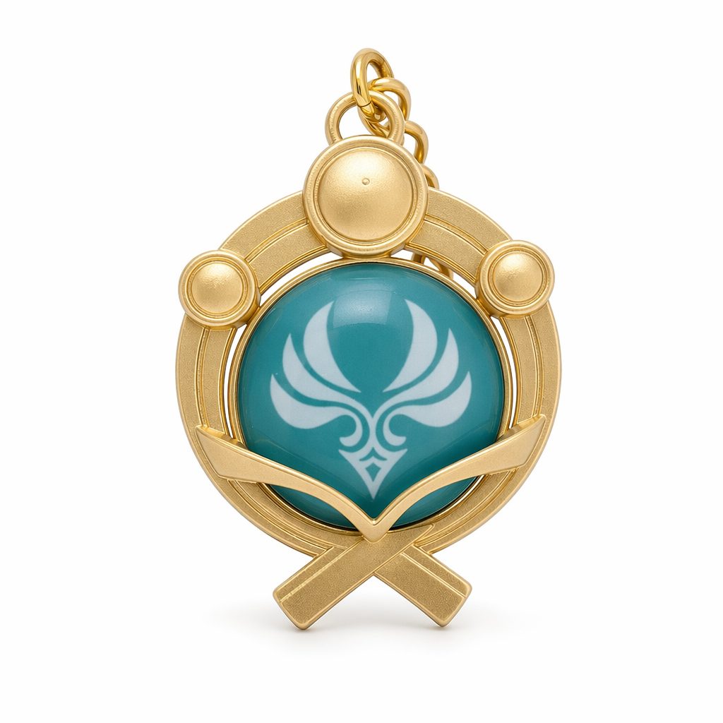 Genshin Impact Inazuma Vision Keychain Anemo