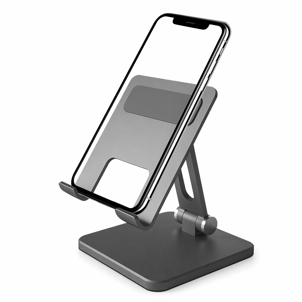 Adjustable Aluminum Tablet Stand - Universal silver