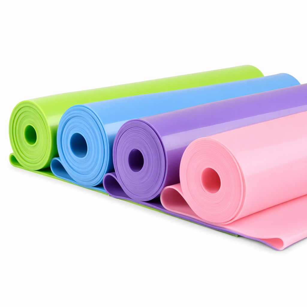 3-Piece Elastic Stretch Band for Exercise and Flexibility Green