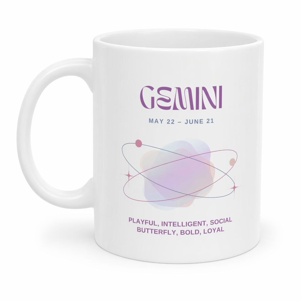 Gemini Zodiac Characteristics Coffee Cup Default