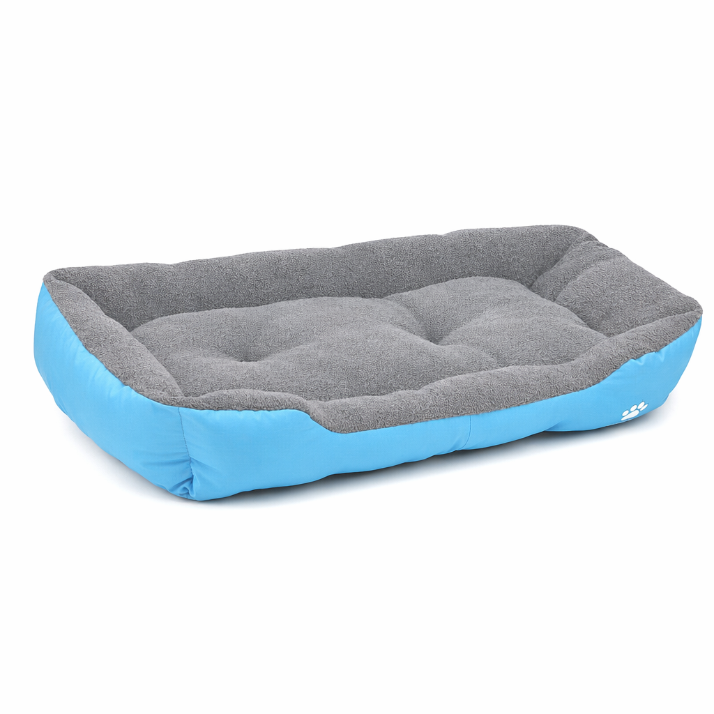 Pet Fleece Bed Pad - 6 Different Sizes Blue