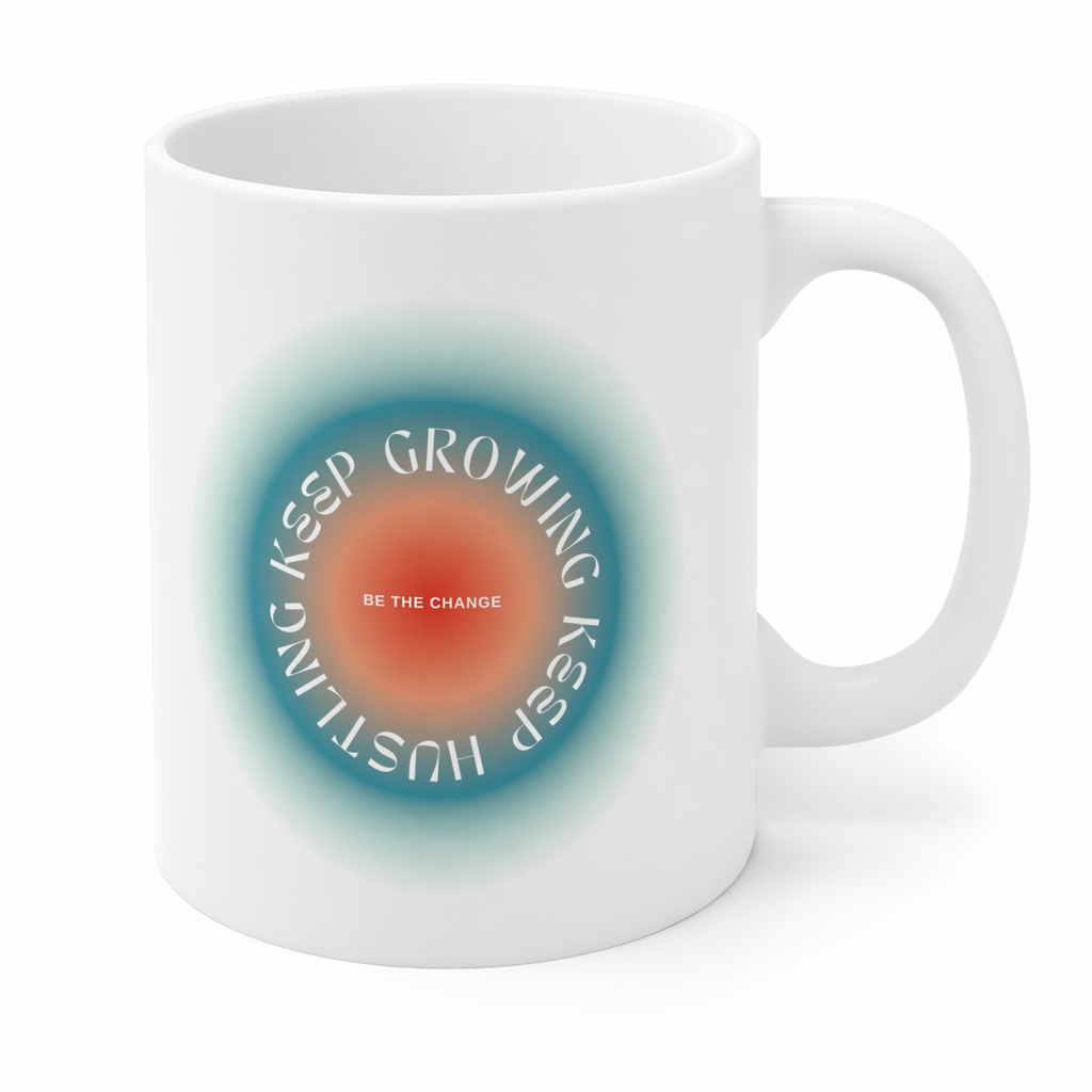 Blue Mug for Persistent Hustlers and Growth-Seekers Default