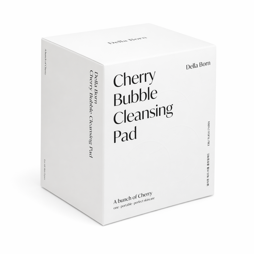 Korean Della Blossom Bubble Facial Cleansing Pads Default
