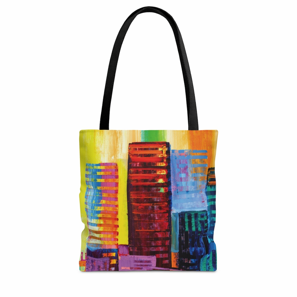 Cityscape Essentials Print Medium Tote Bag Default
