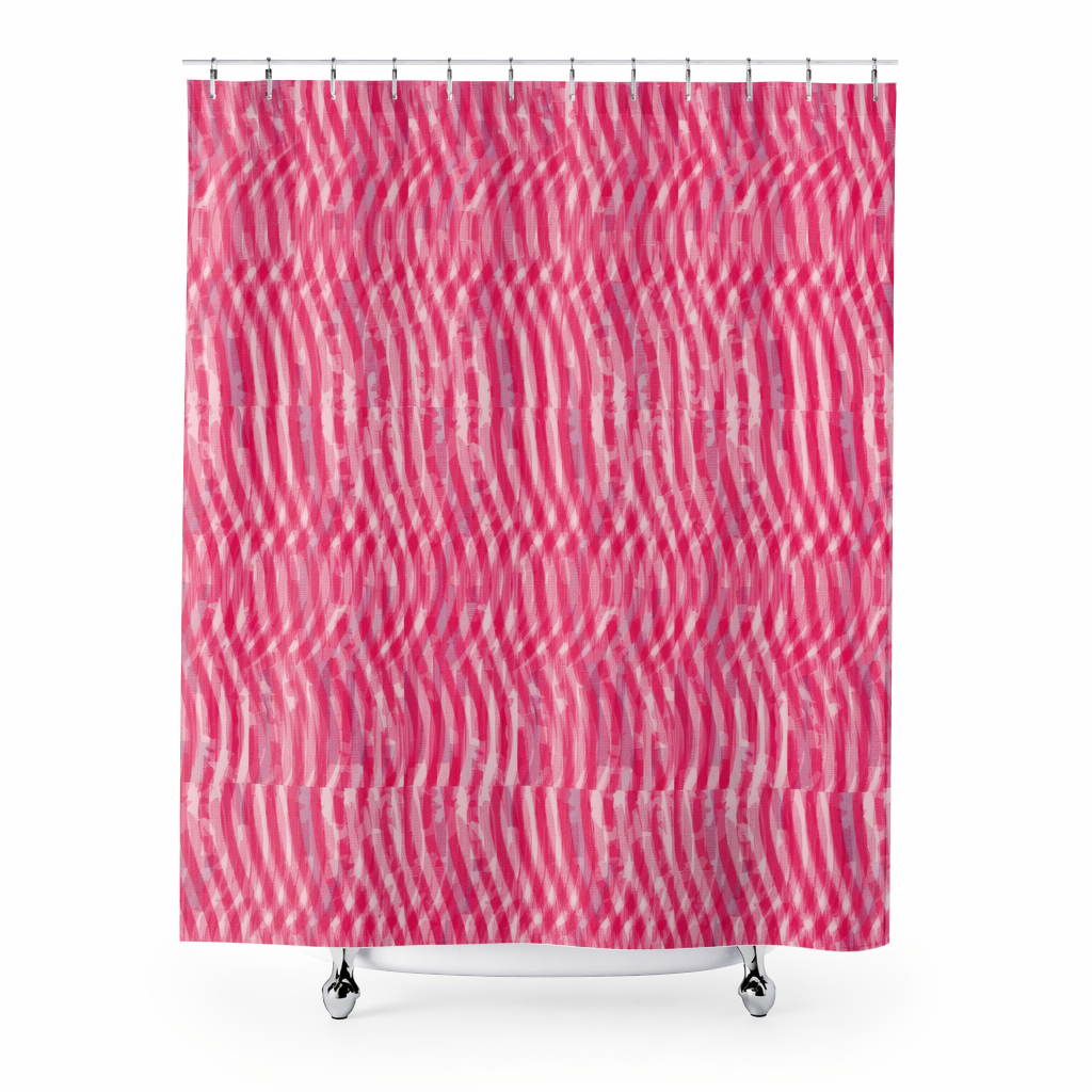 Pink Delight Shower Curtains Default