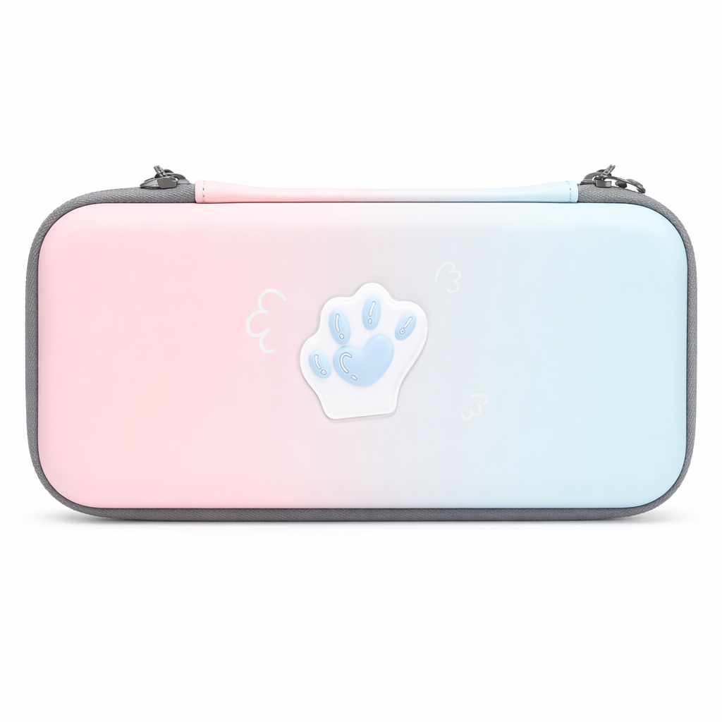 Cat Paw Nintendo Switch Case Gradient
