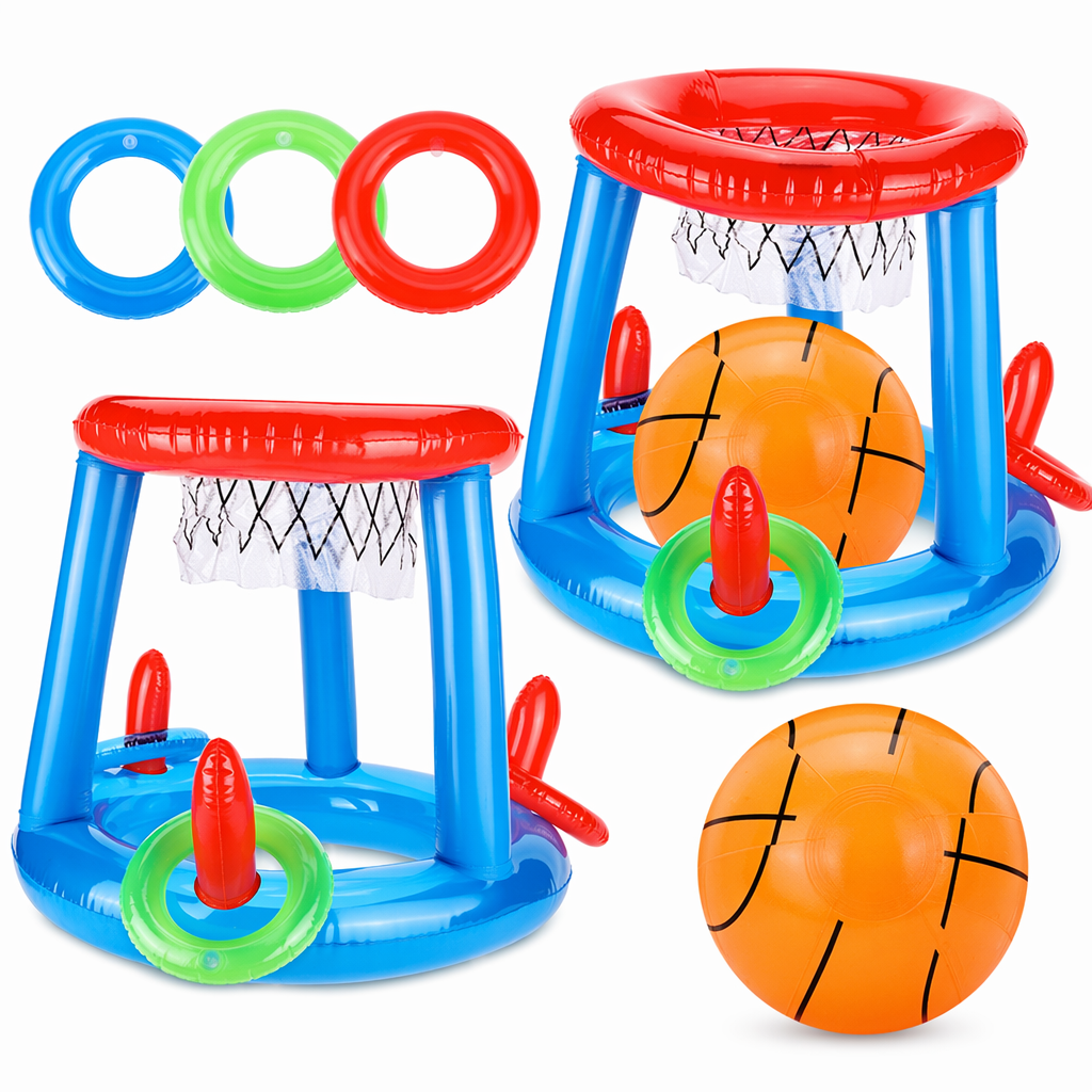 Basketball Hoop Set for Inflatable Swimming Pool Default