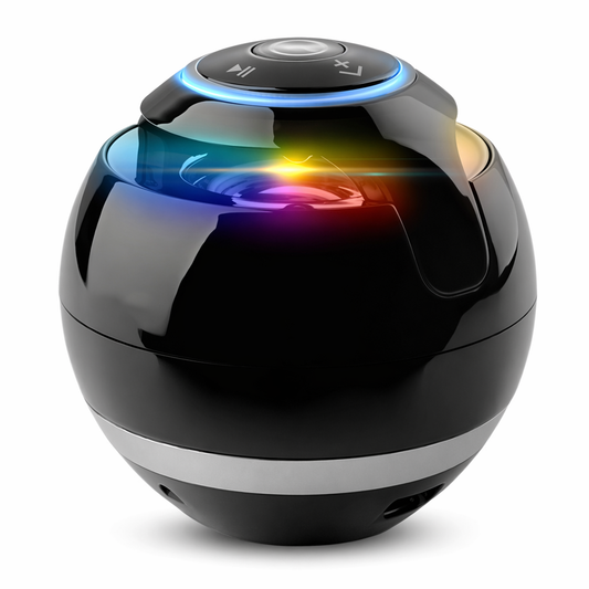 Portable Mini Wireless Speaker with Powerful Bass Black