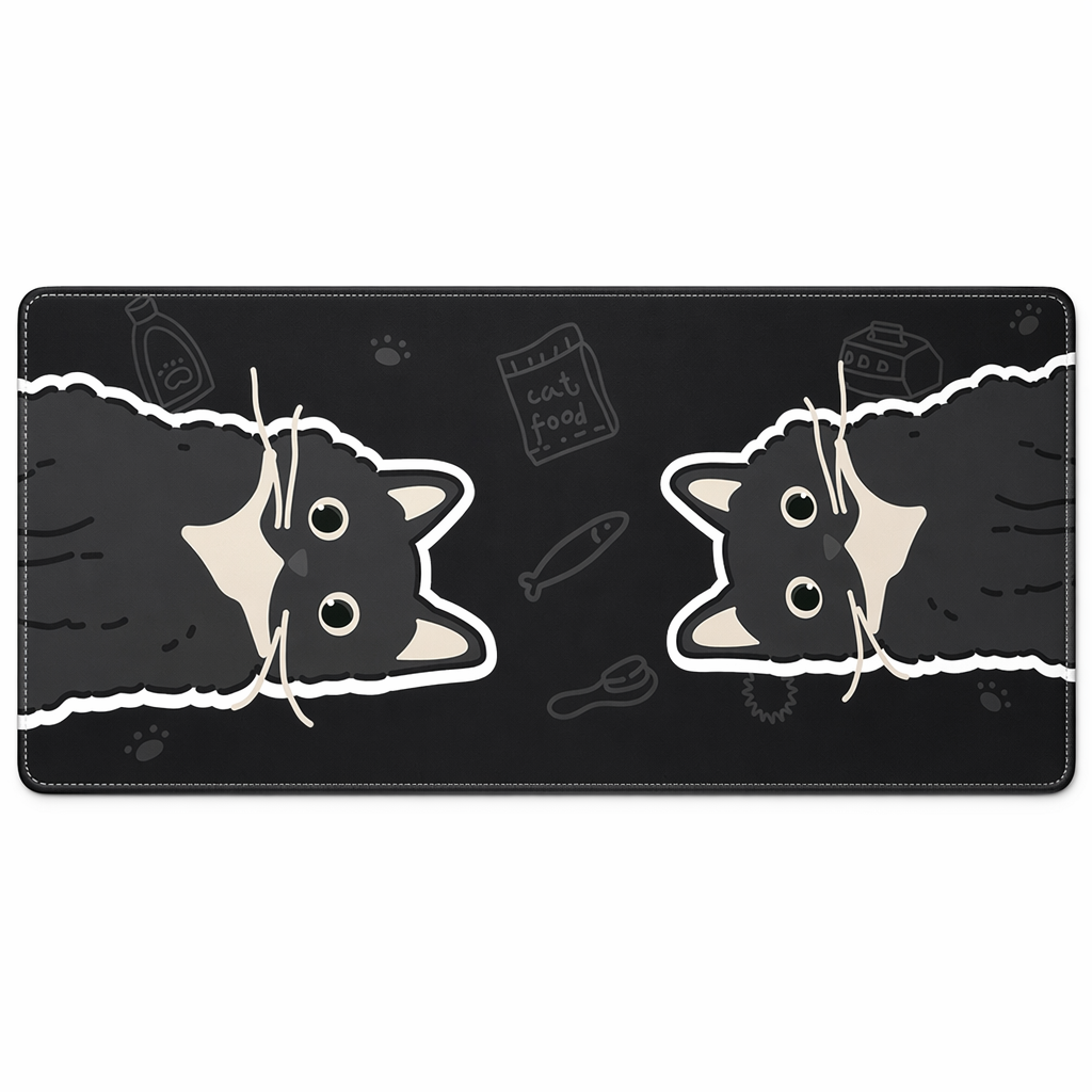 Cat Desk Mat: Durable, Non-Slip, Vibrant G