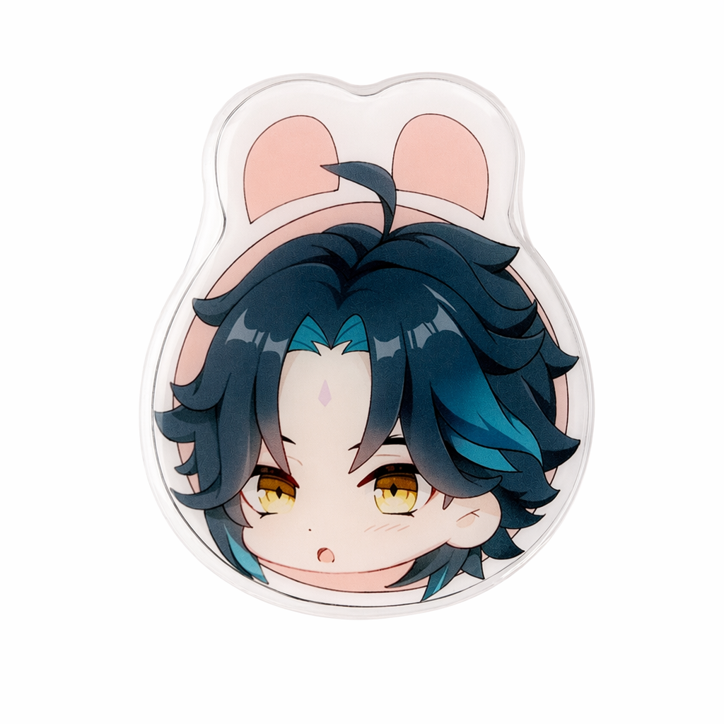 Cute Chibi Genshin Impact Phone Grips Xiao