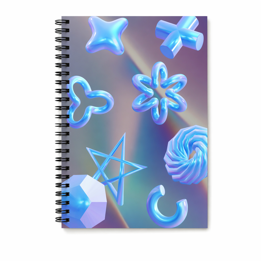 Digital Spiral Notebook: A Space for Your Virtual Ideas Default