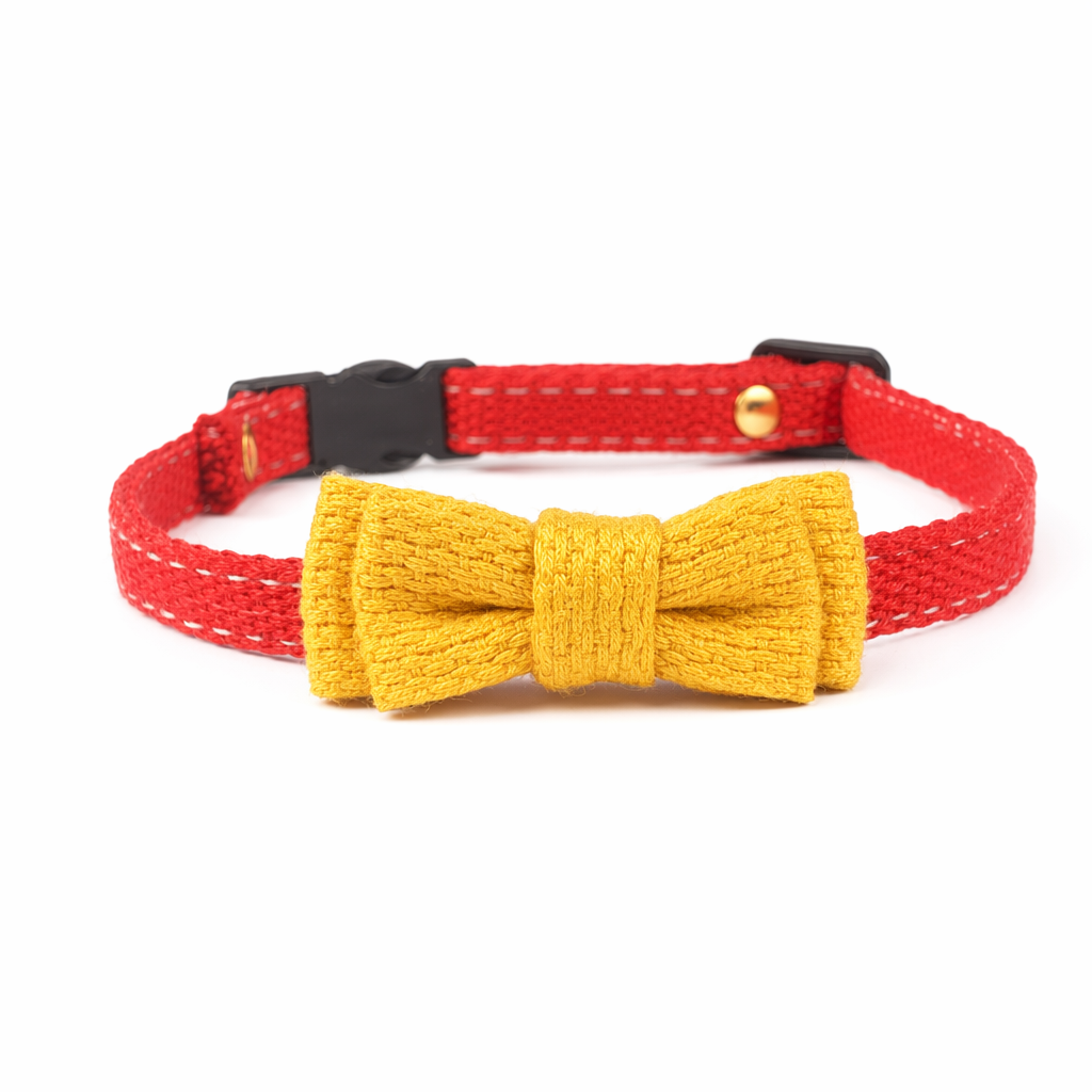 Cute Breakaway Pet Collars with Bowties A