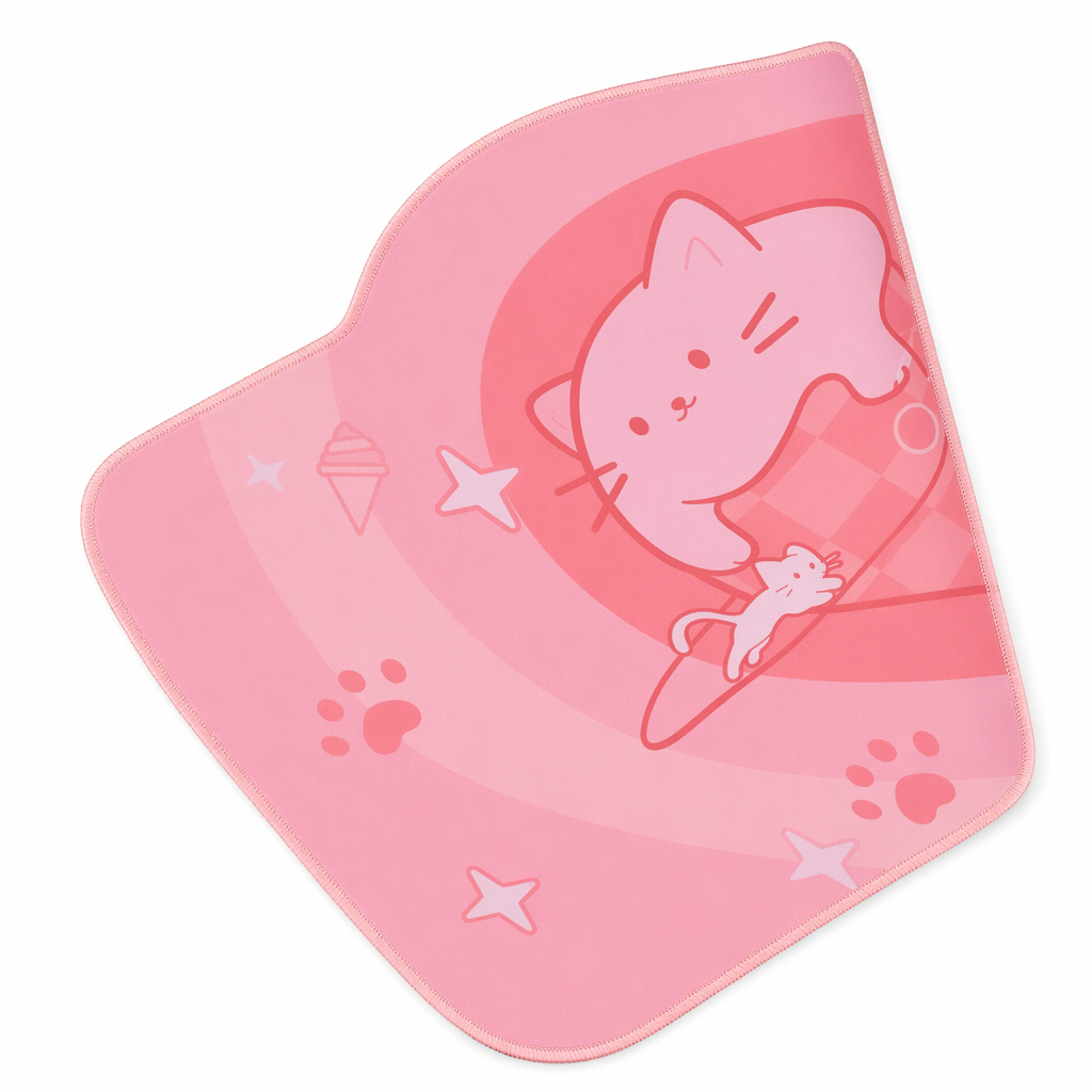 Cat Gaming Mouse Pad with Design Default