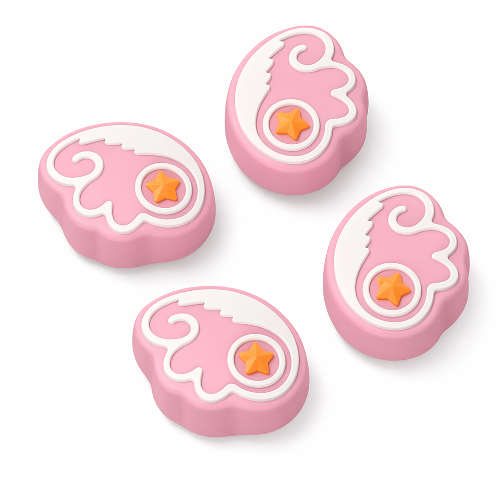 Switch Thumb Grips with Angel Wings Default