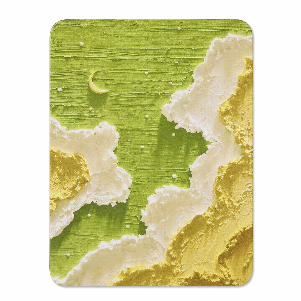 Sky Mouse Pad with 3D Design Matcha