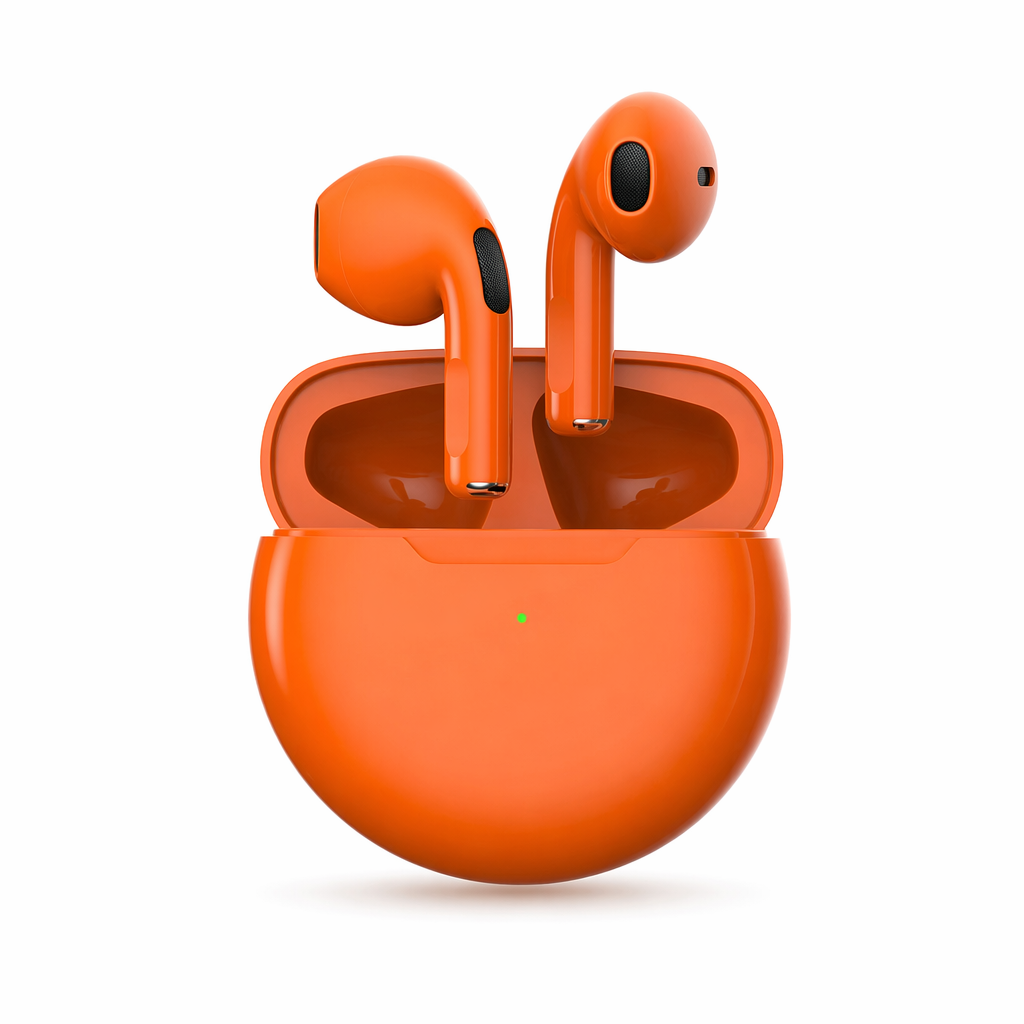 True Wireless Bluetooth Earbuds of Dragon 6 Lineage Orange
