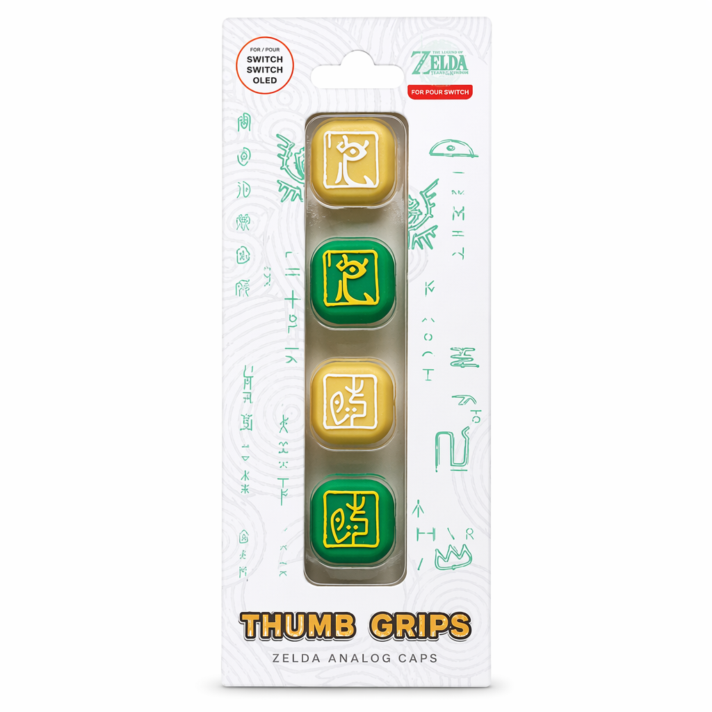 Zelda Analog Caps with Thumb Grips A