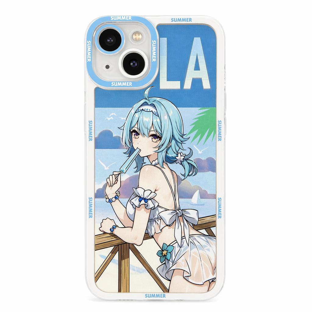 Genshin Impact Summer Phone Cases Eula