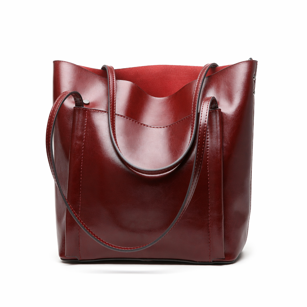Crossbody Tote Bag for Women Wine