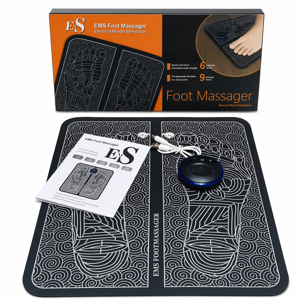 Compact Electronic Foot Massage Mat Default
