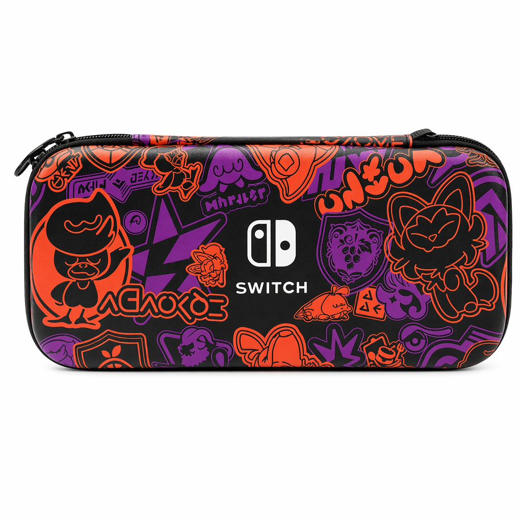 Scarlet and Violet Switch OLED Travel Case B