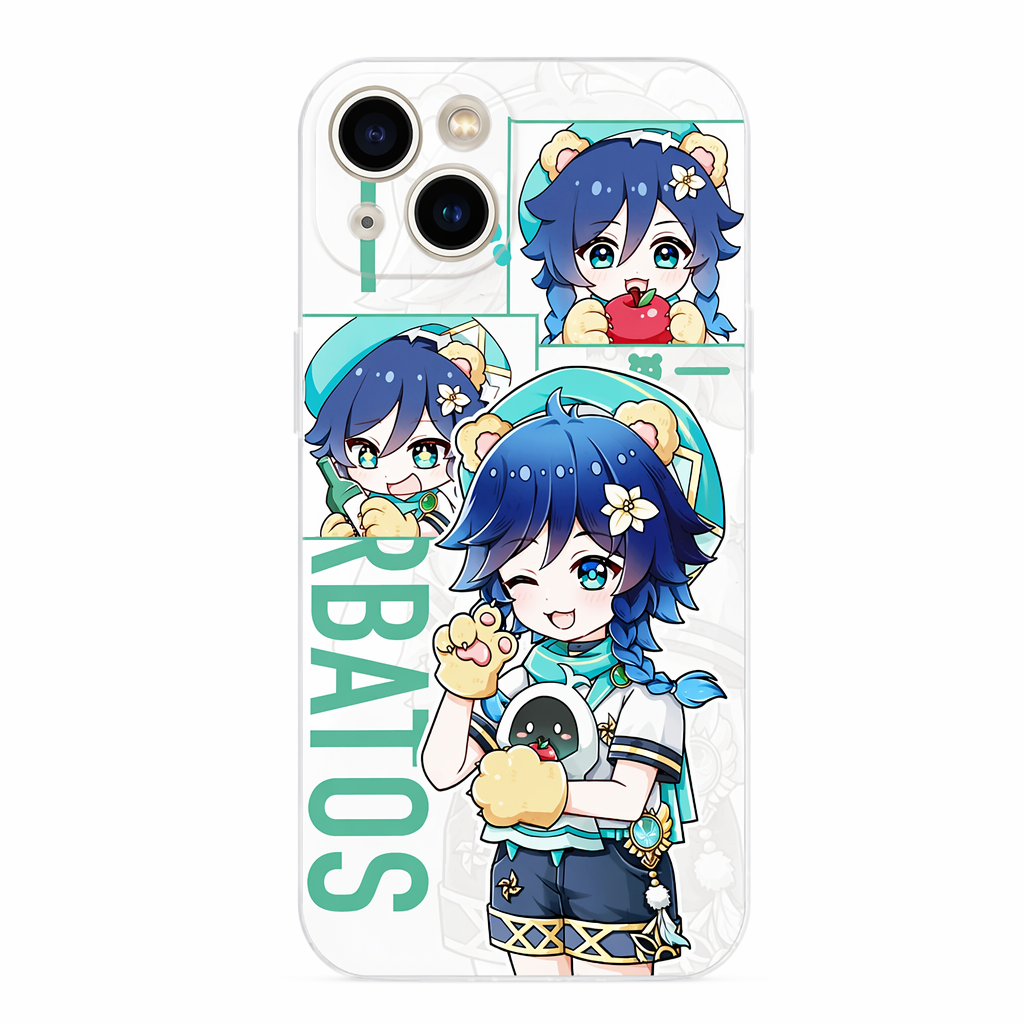 Genshin Impact Animal Ear Phone Cases Venti