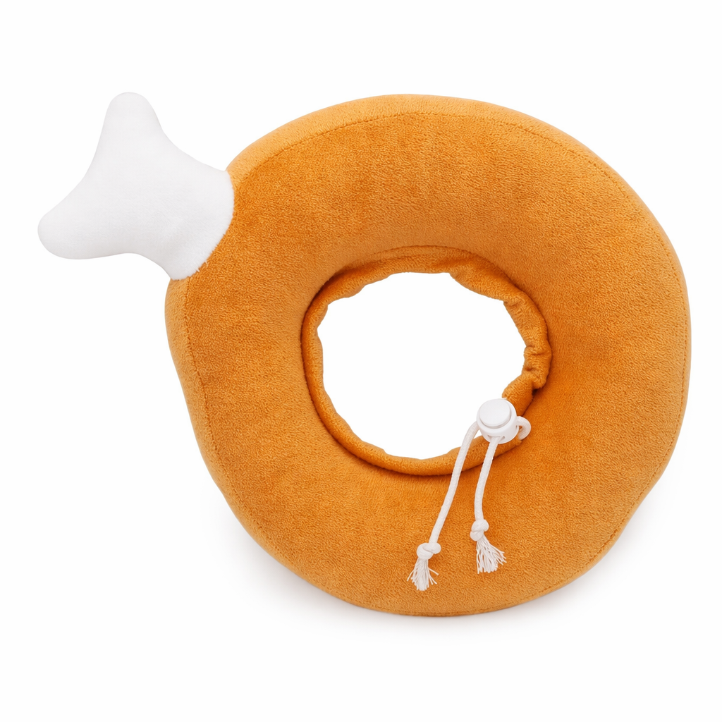 Soft Recovery Collars for Pets Chicken leg
