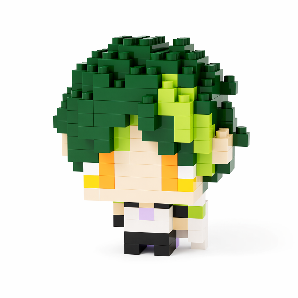 Genshin Impact Character Building Set Xiao