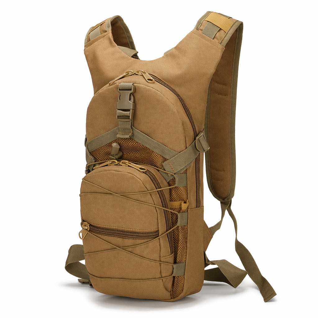 Waterproof Military Backpack for Outdoor Activities Tan