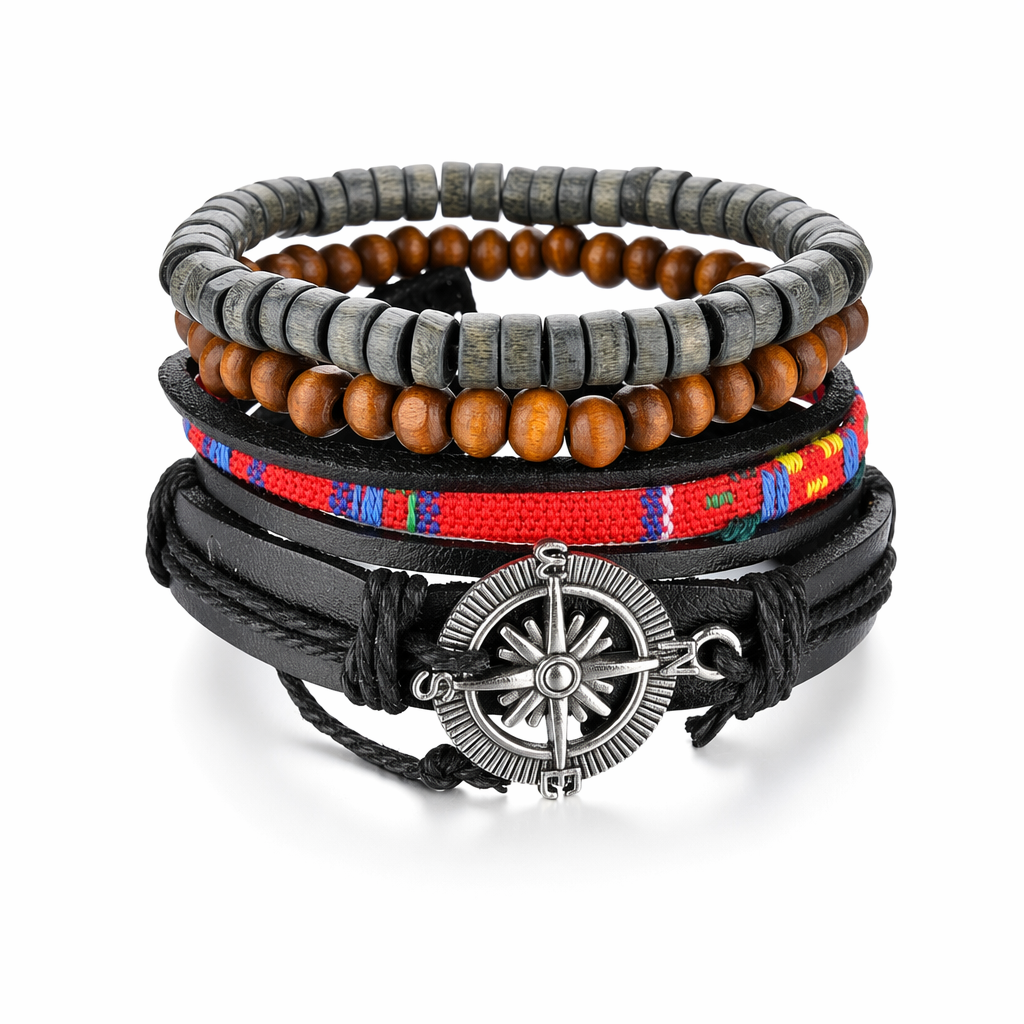 Gothic Layered Bracelet for Men S99B20