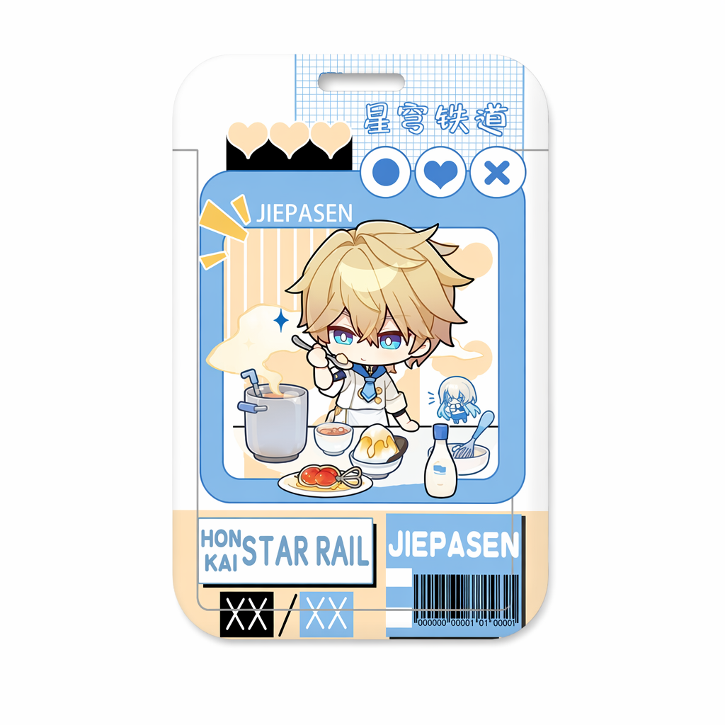 Honkai Star Rail Badge Card Holder O