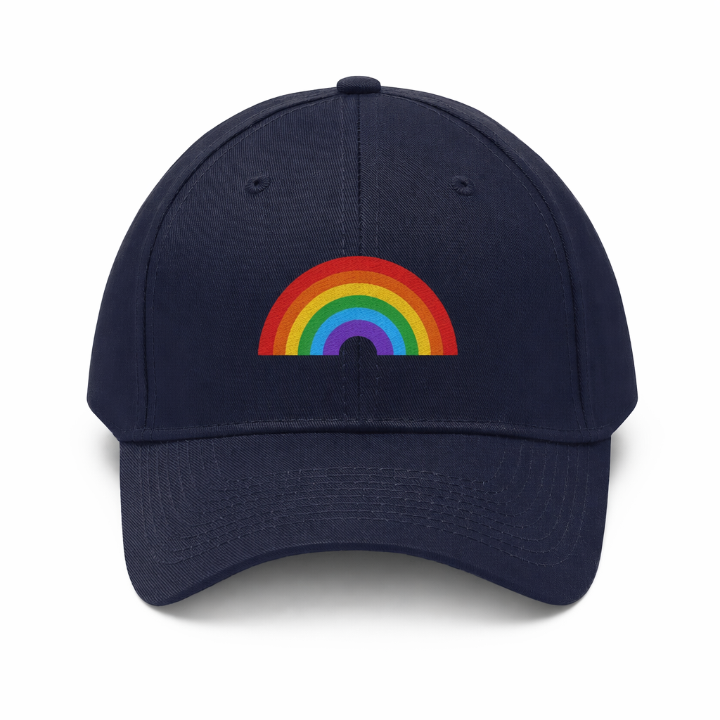 Multicolored Gender-Neutral Cotton Hat True Navy