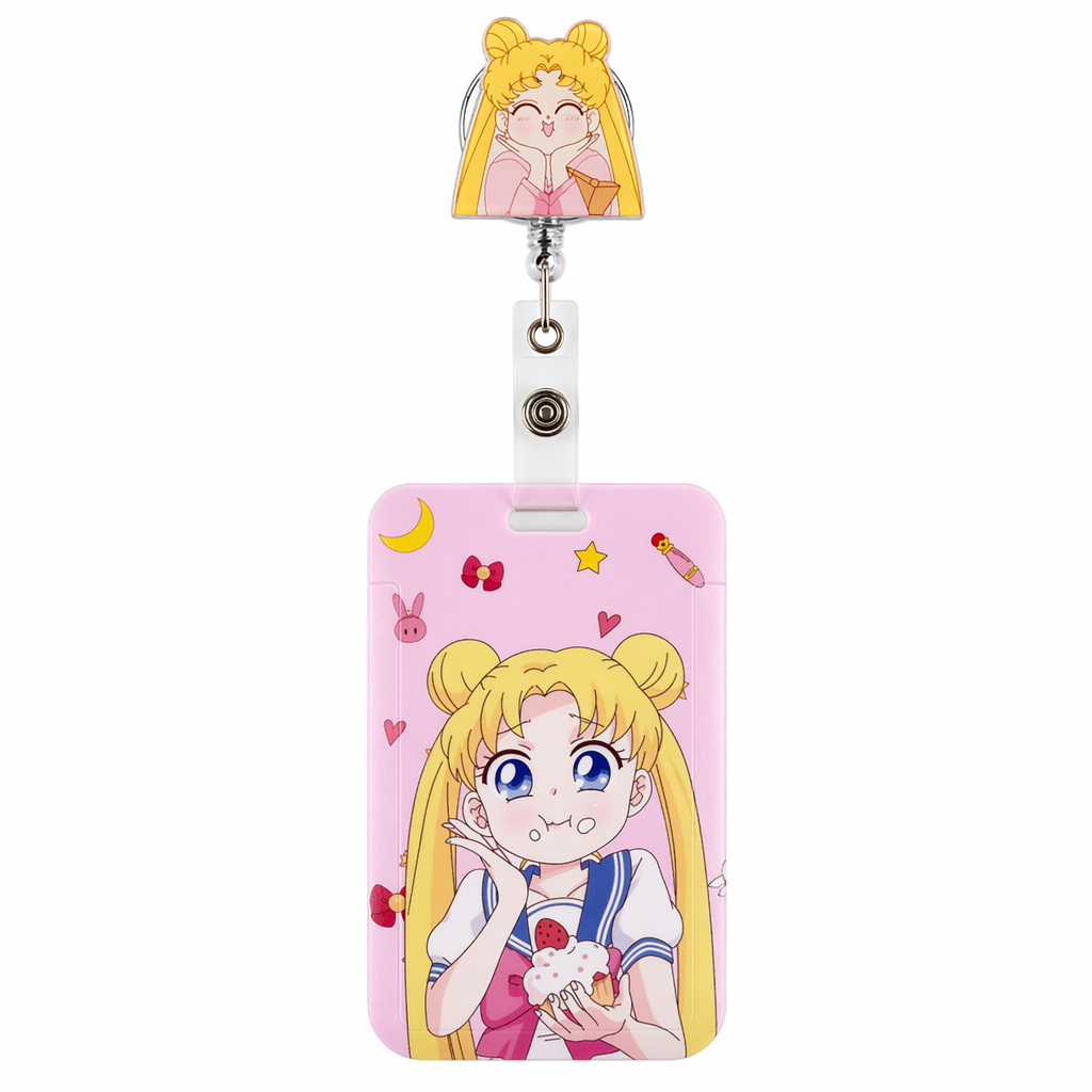 Usagi Tsukino Retractable Card Holder Default