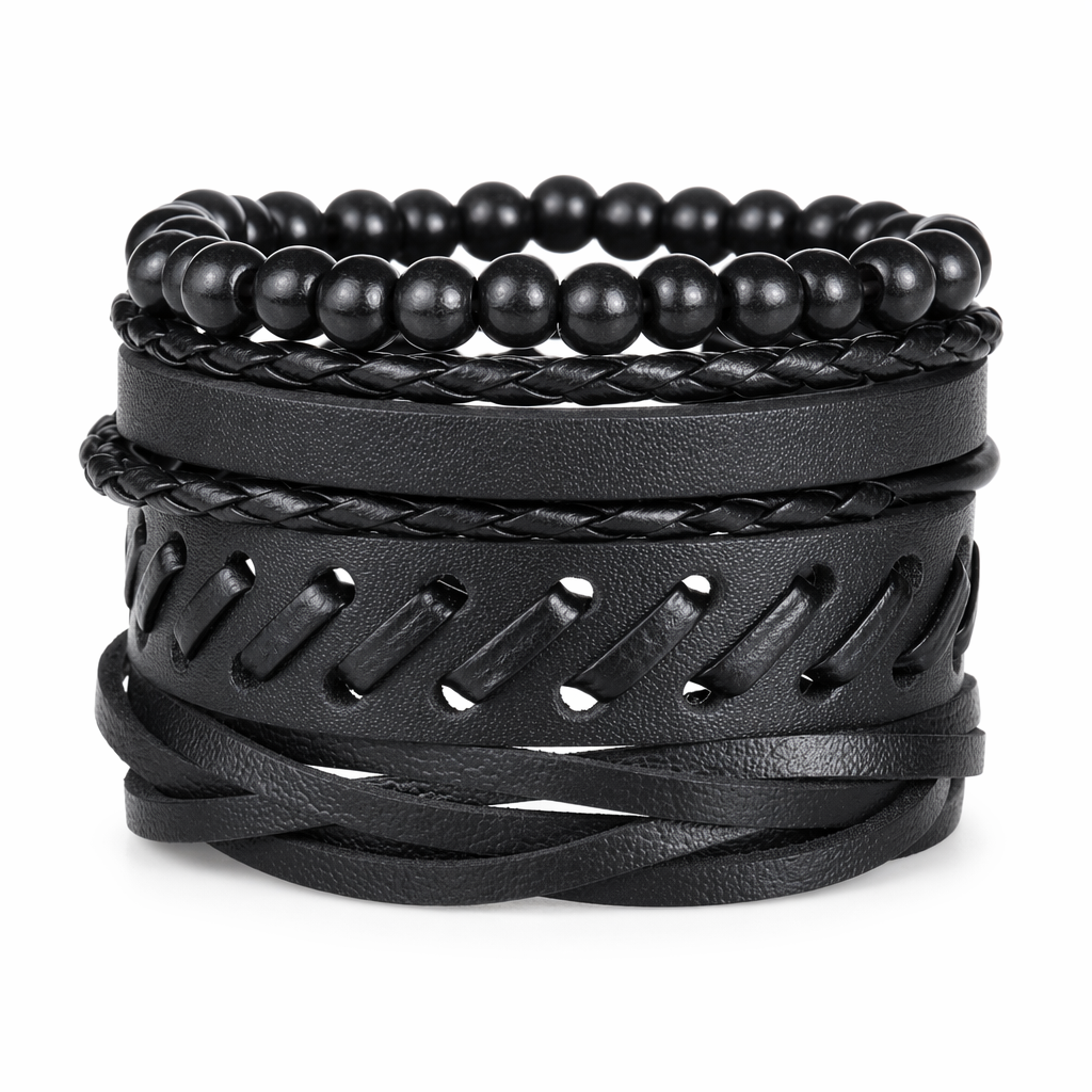 Gothic Layered Bracelet for Men S99B1