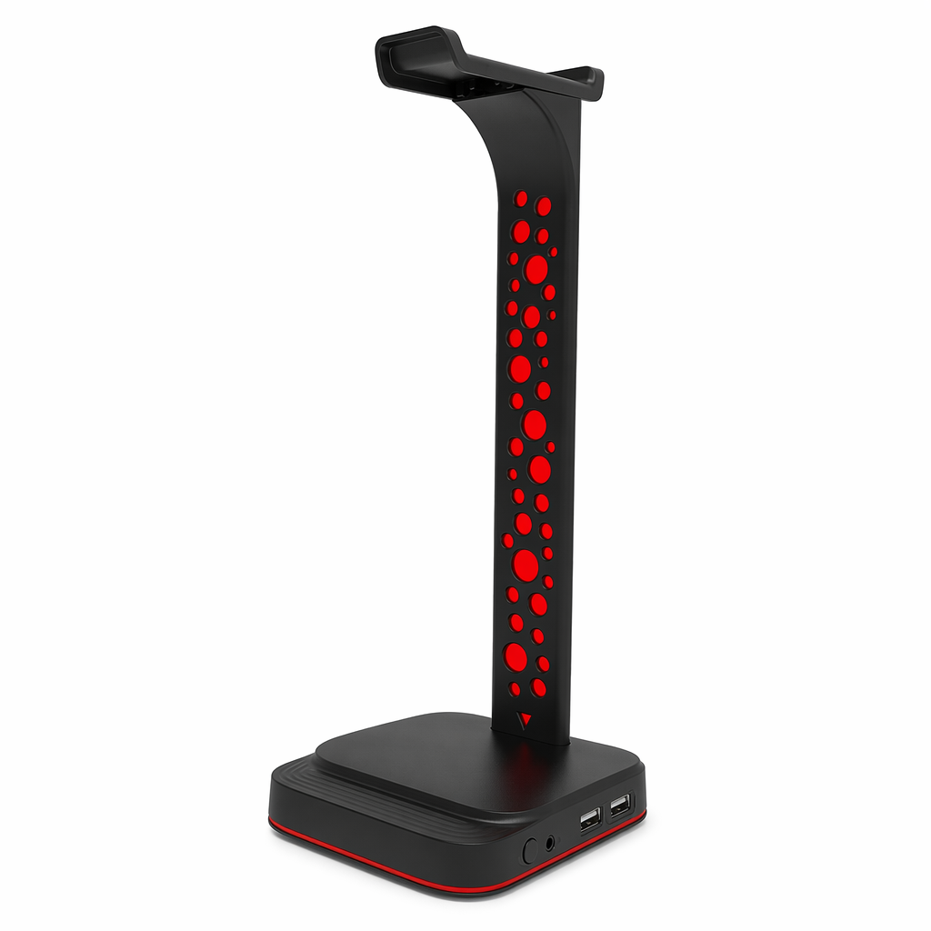 Portable RGB Gaming Headset Stand Default